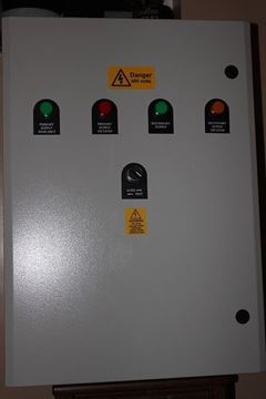 Picture of ABB Motorized 400 Amp 4 Pole 