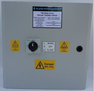 Picture of Manual Transfer 100 Amp Lovato 3 Phase N 