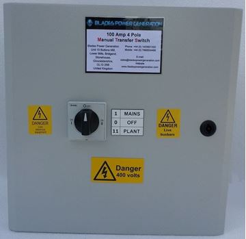 Picture of Manual Transfer 125 Amp Lovato 3 Phase N 