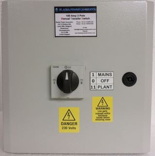 Picture of Manual Transfer - 125 Amp ABB Single Phase