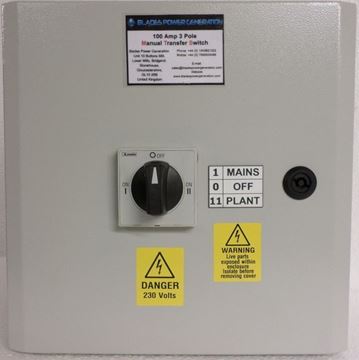 Picture of Manual Transfer 125 Amp Lovato Single Phase