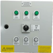 Picture of Manual Transfer 125 Amp Lovato Single Phase